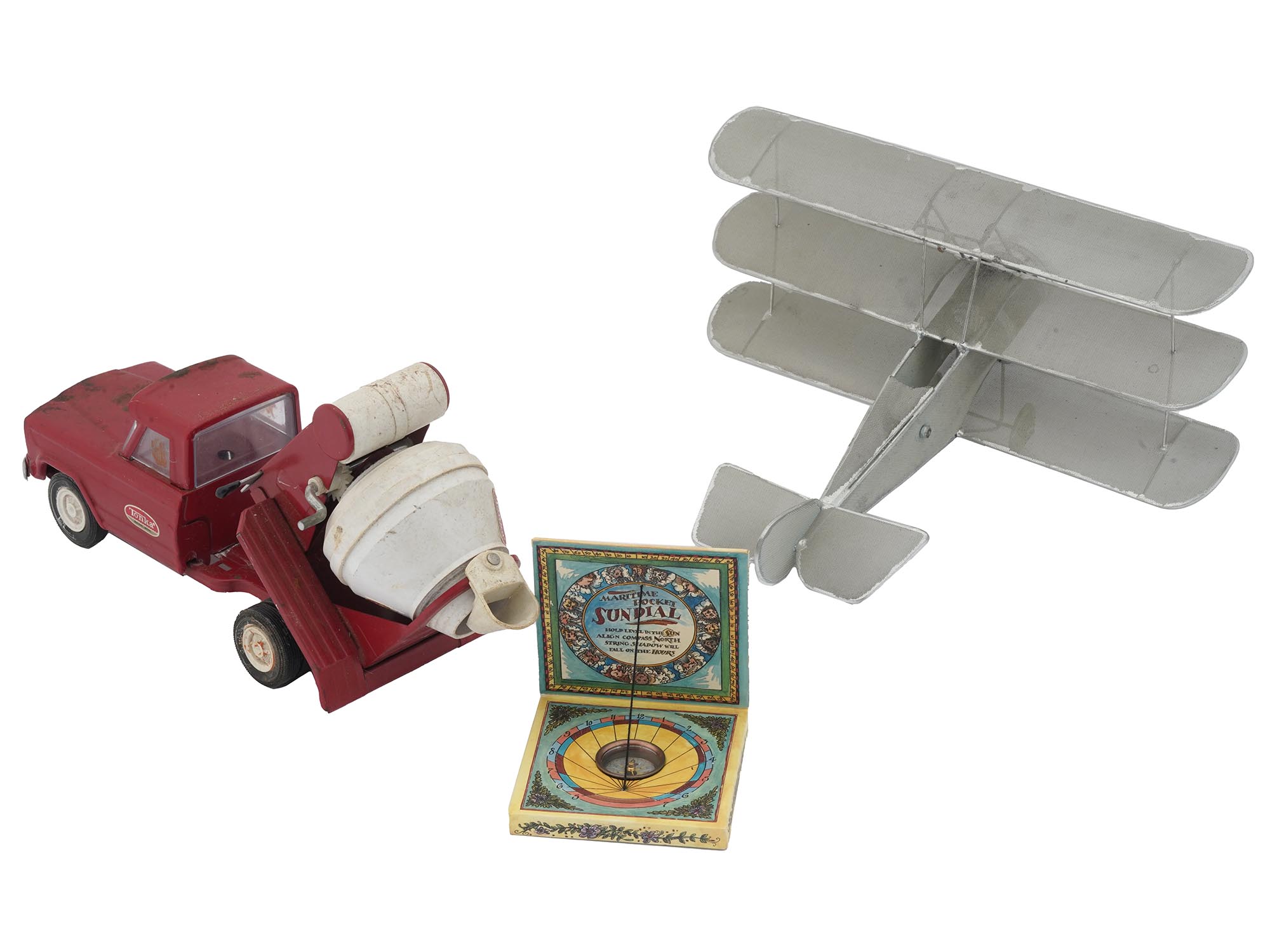 GROUP OF POCKET COMPASS CAR AND AIR PLANE MODELS PIC-2